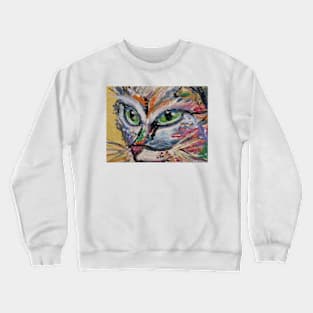 Funky Cat Crewneck Sweatshirt